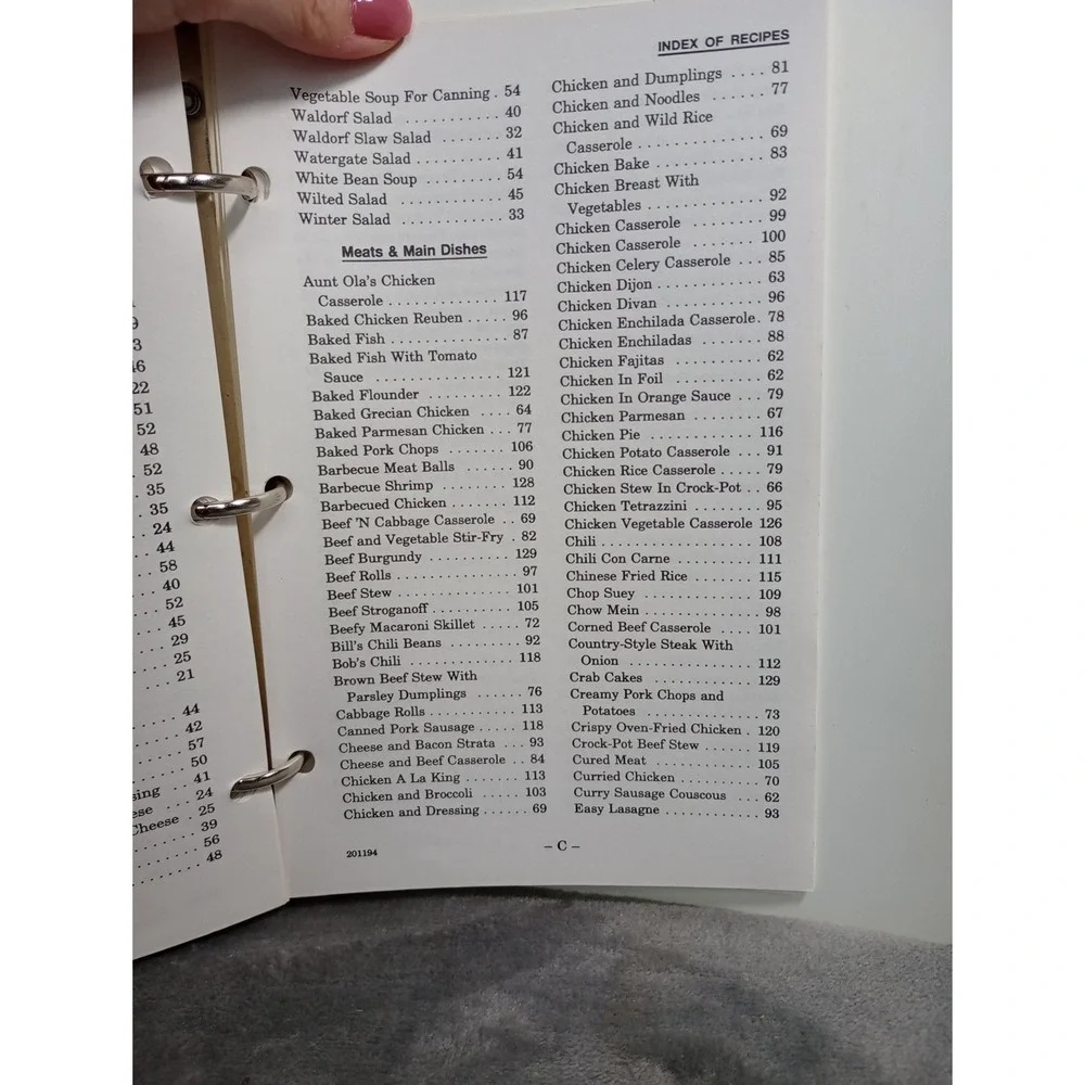 Favorite Recipes of The Tom Snyder Family Cookbook, Snyder Farm Trinity, NC 1994